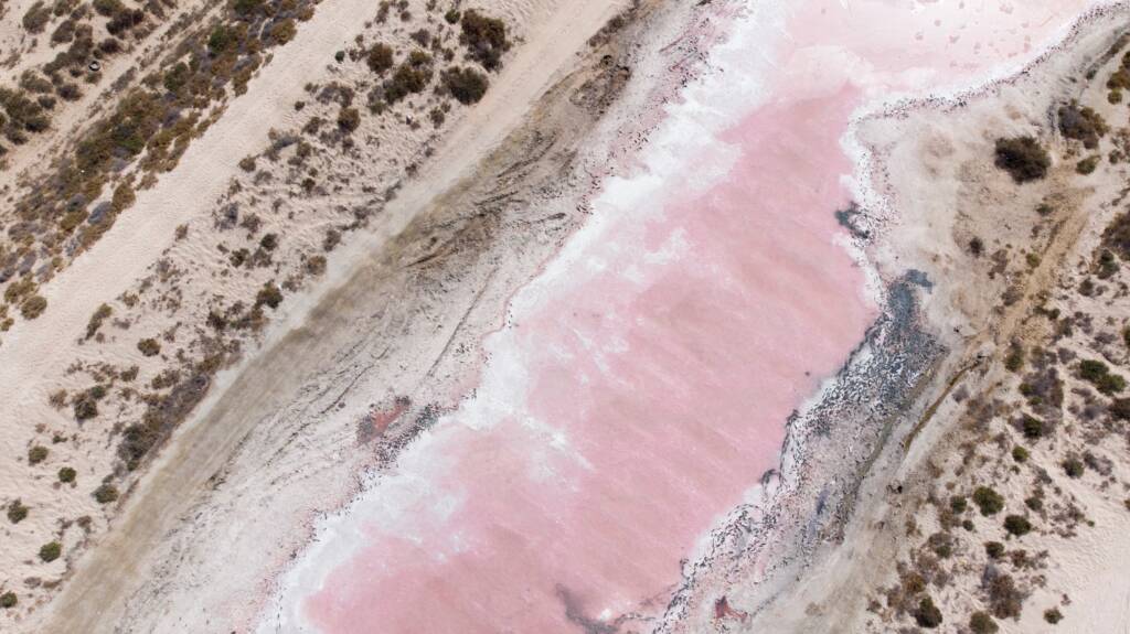 Pink lake, Ras al Khaimah